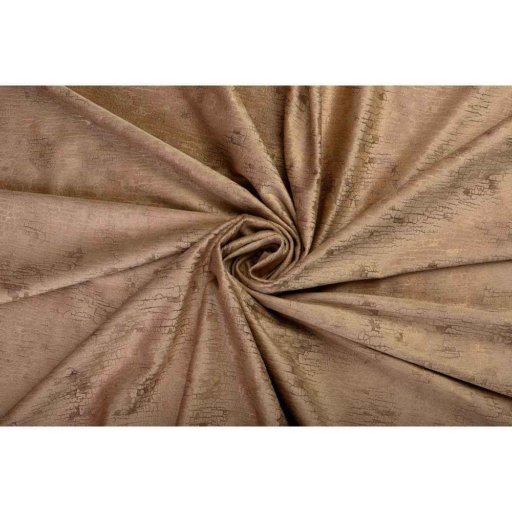 Draperie Bacio, inele, 140 x 260 cm, semiopac, crem