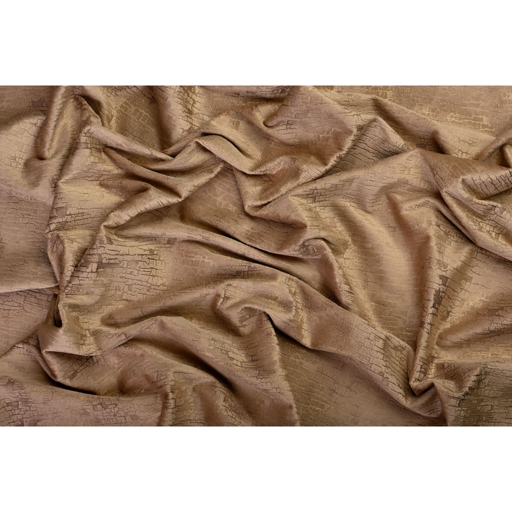 Draperie Bacio, inele, 140 x 260 cm, semiopac, crem