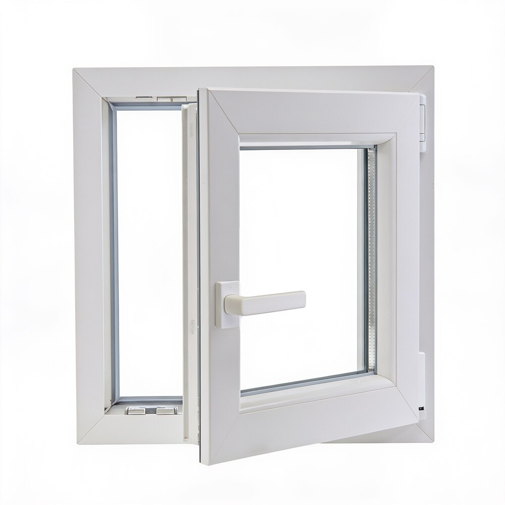 Fereastra termopan REHAU, PVC, 5 camere, 56 x 56 cm, deschidere oscilobatanta dreapta, alb