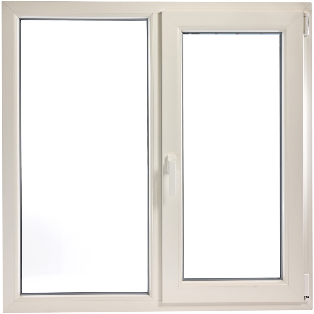 Fereastra termopan REHAU, PVC, 5 camere, 116 x 116 cm, deschidere oscilobatanta dreapta, alb
