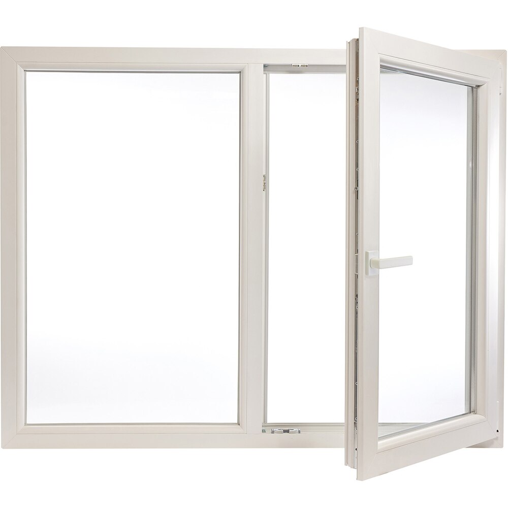 Fereastra termopan REHAU, PVC, 5 camere, 146 x 116 cm, deschidere oscilobatanta dreapta, alb