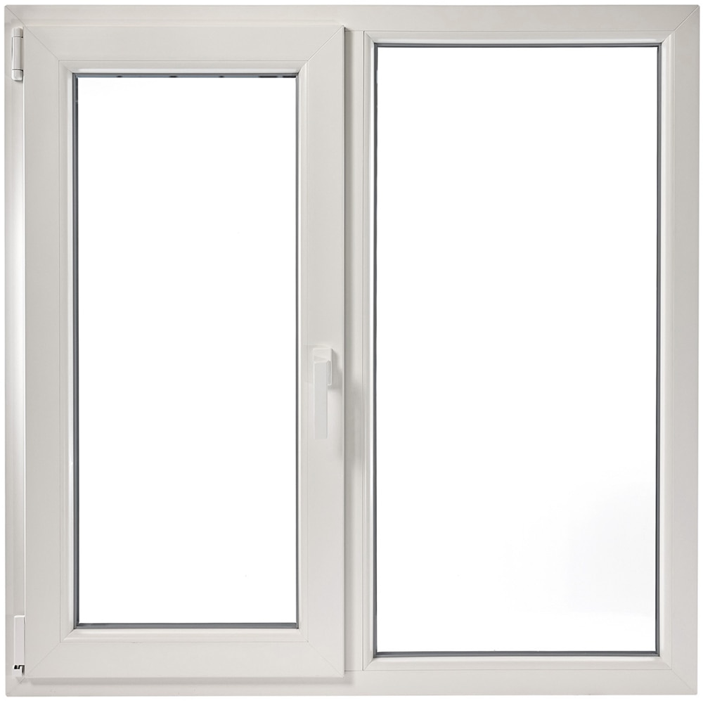 Fereastra termopan REHAU, PVC, 5 camere, 116 x 116 cm, deschidere oscilobatanta stanga, alb
