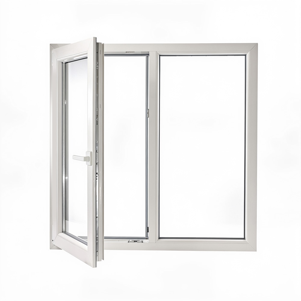 Fereastra termopan REHAU, PVC, 5 camere, 146 x 116 cm, deschidere oscilobatanta stanga, alb