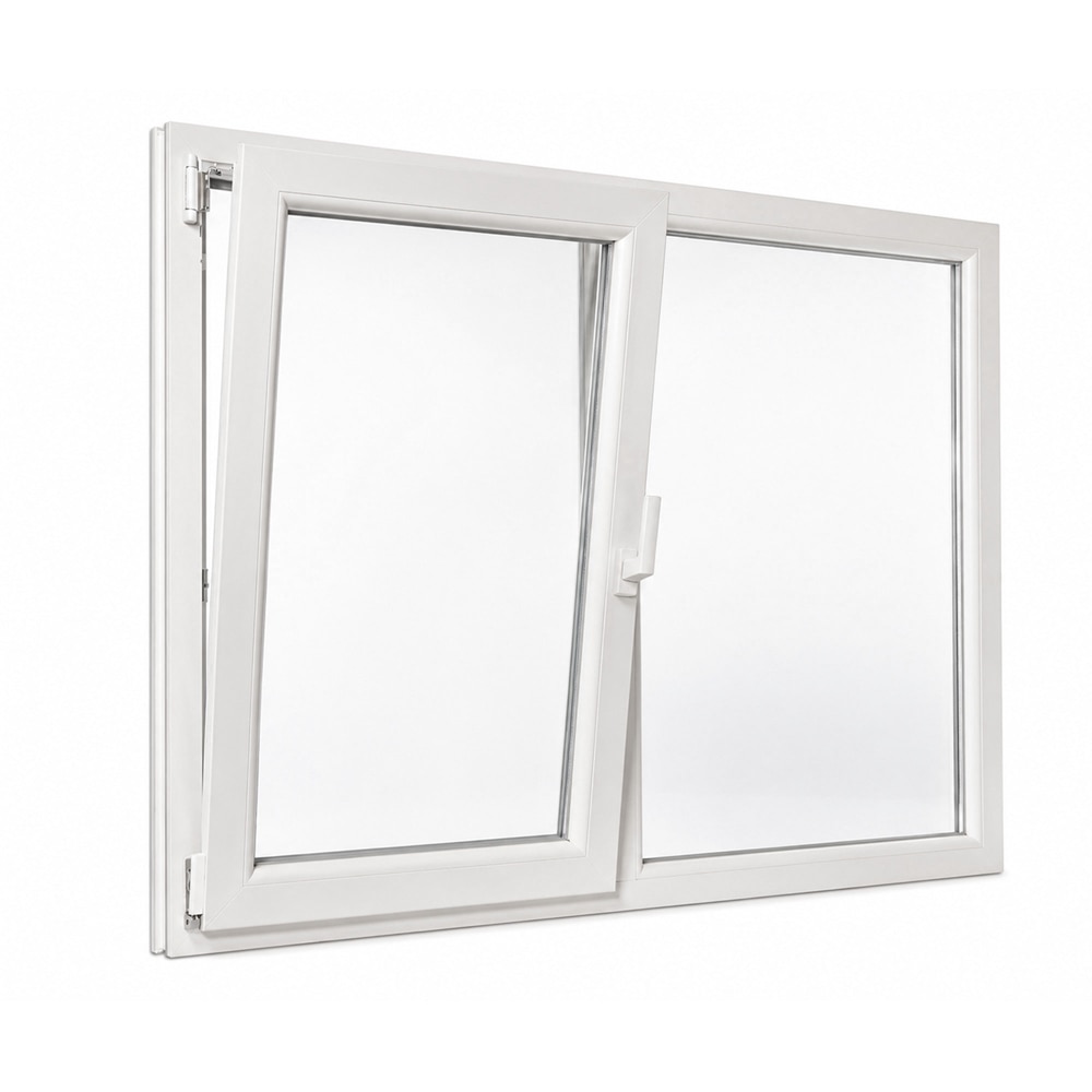 Fereastra termopan REHAU, PVC, 5 camere, 146 x 116 cm, deschidere oscilobatanta stanga, alb