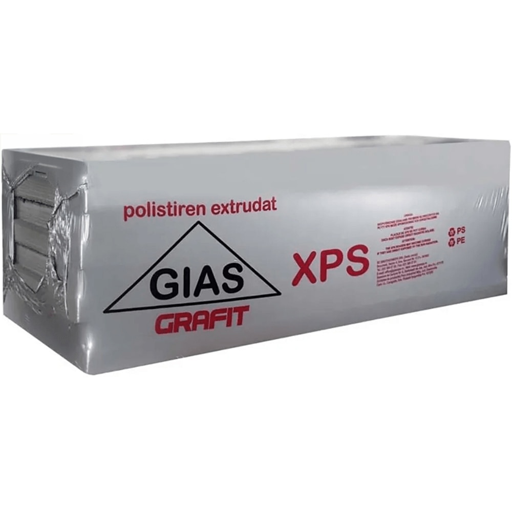 Polistiren extrudat XPS Gias, 15 cm, 2.17 mp