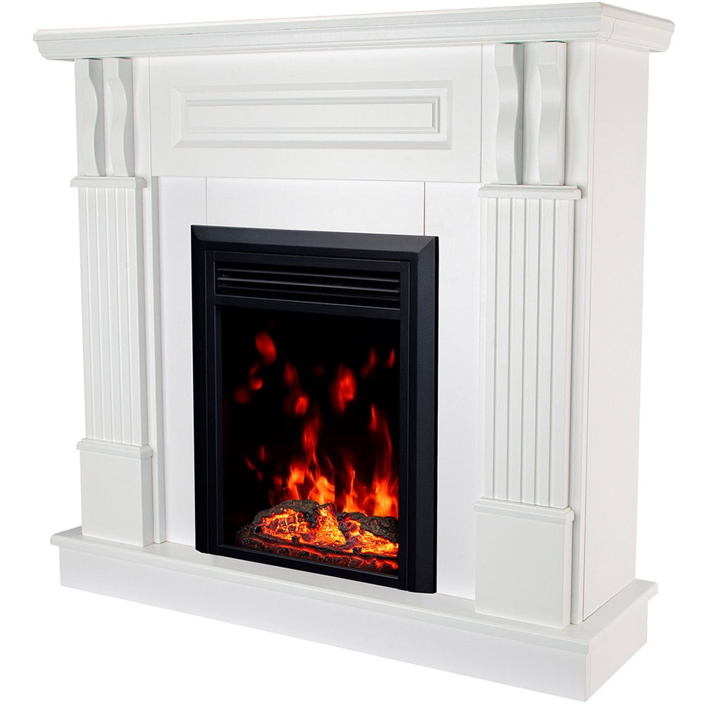 Semineu electric ART FLAME Veronix, 1500W, telecomanda, 105 x 30 x 100 cm, alb