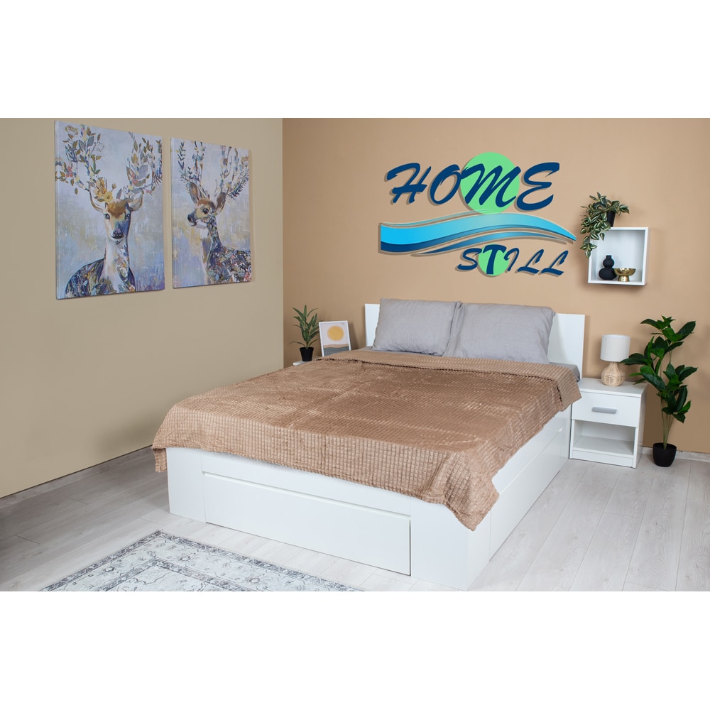 Patura Popcorn, poliester, 200 x 220 cm, multicolor