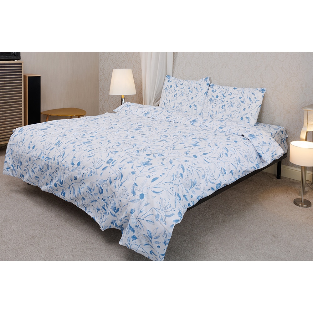 Lenjerie de pat HOME STILL Finet, 2 persoane, 100% microfibra, 200 x 220 cm, 4 piese