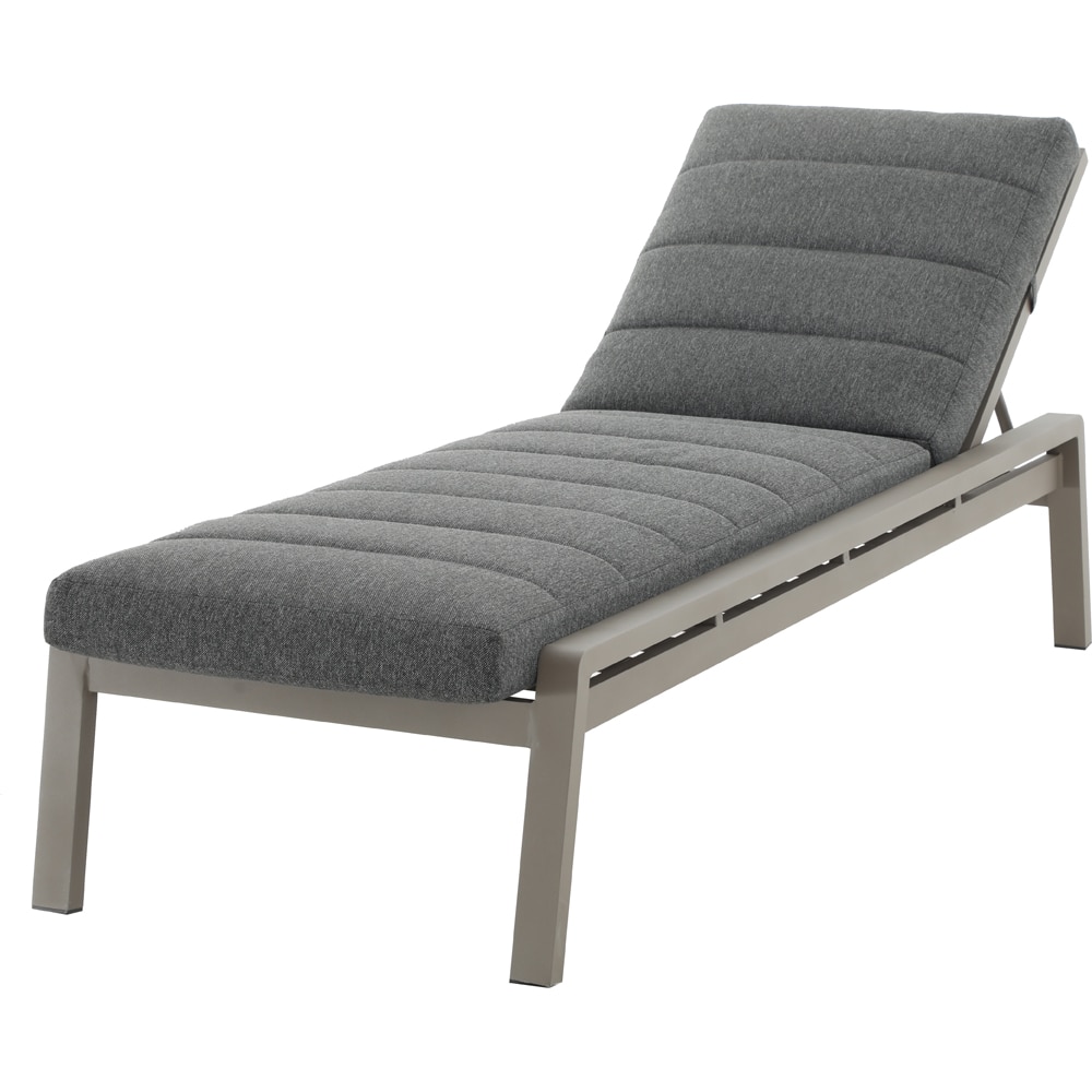 Sezlong gradina MYRIA Altona, 68 x 197.5 x 37 cm, gri antracit