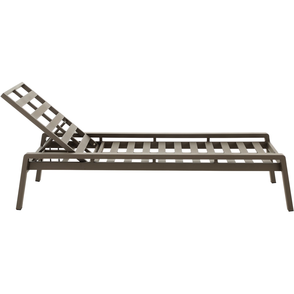Sezlong gradina MYRIA Altona, 68 x 197.5 x 37 cm, gri antracit