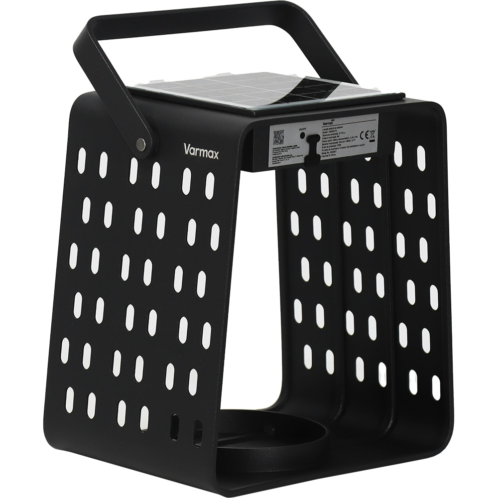 Lampa solara VARMAX S, 6W, IP65, gri inchis