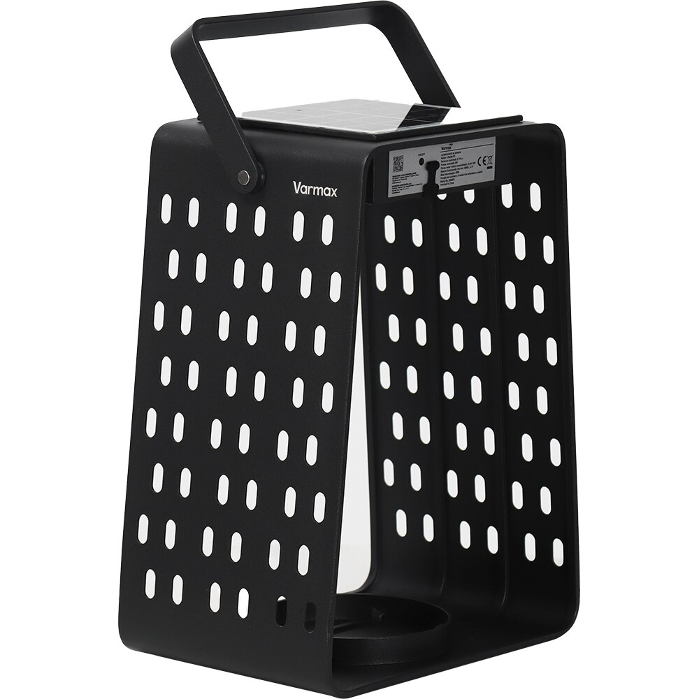 Lampa solara VARMAX M, 6W, IP65, gri inchis