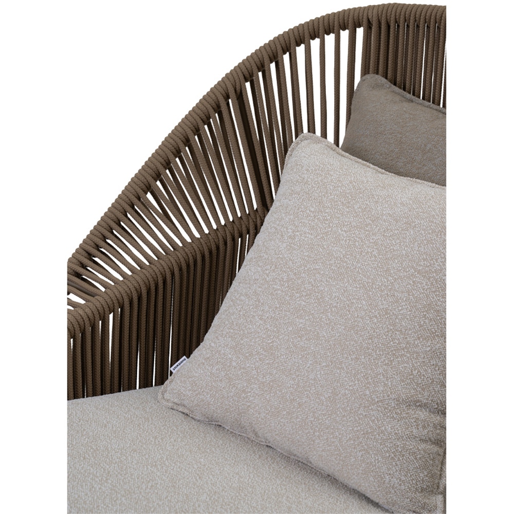 Scaun relaxare LIVINTWIST Belvedere, 103.4 x 111.2 x 32.5 cm, camel