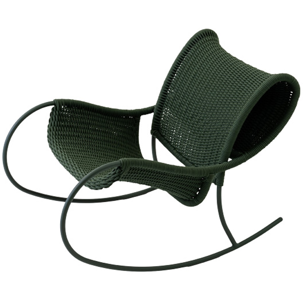 Balansoar LIVINTWIST Apsaras 1, 107 x 78.5 x 12 cm, verde inchis