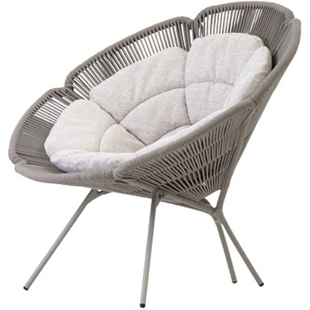 Scaun relaxare LIVINTWIST Flo 12, 58.5 x 93 x 10 cm, kaki