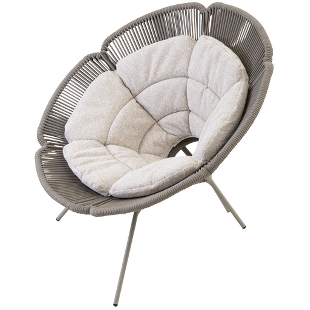 Scaun relaxare LIVINTWIST Flo 12, 58.5 x 93 x 10 cm, kaki