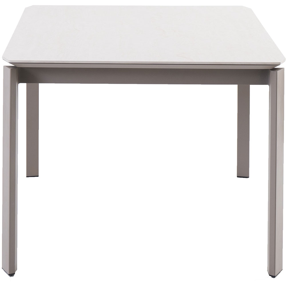 Masa terasa LIVINTWIST Rock L, aluminiu, 298 x 100 x 75 cm, maro taupe