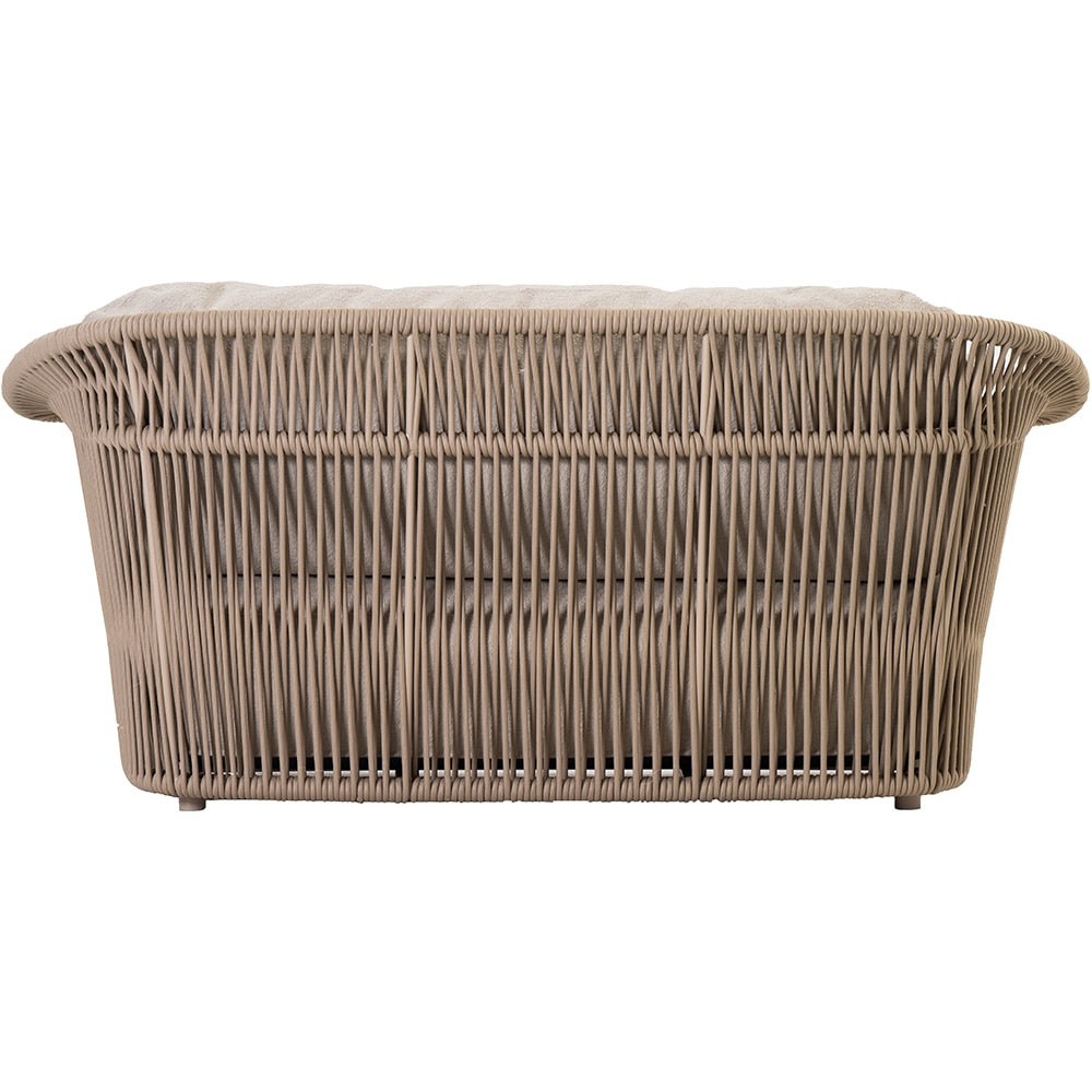 Canapea terasa LIVINTWIST Crown B 5, aluminiu, 176 x 81 x 82.5 cm, bej