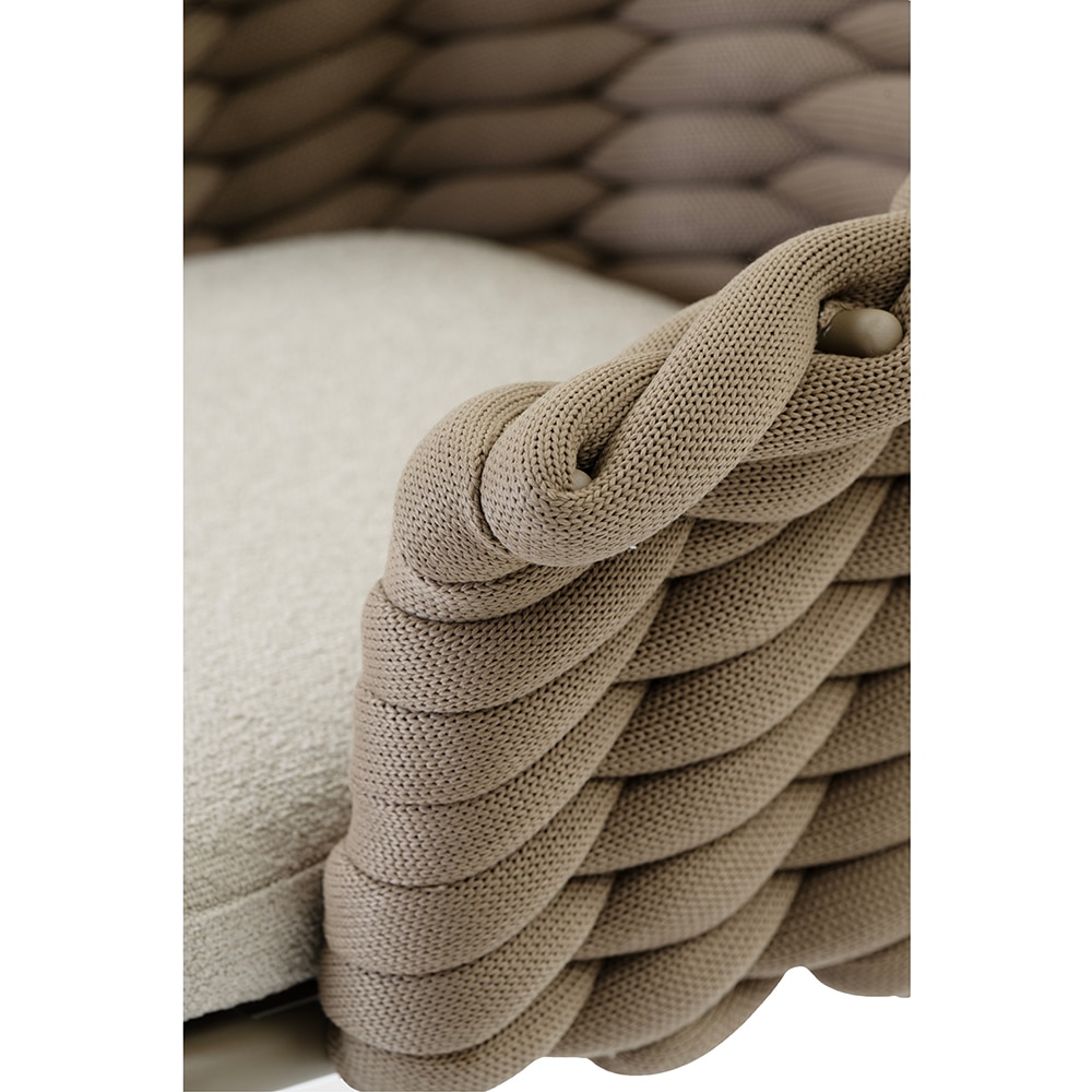 Scaun ARTITURE Scroll 9, 69.5 x 81.5 x 8 cm, camel