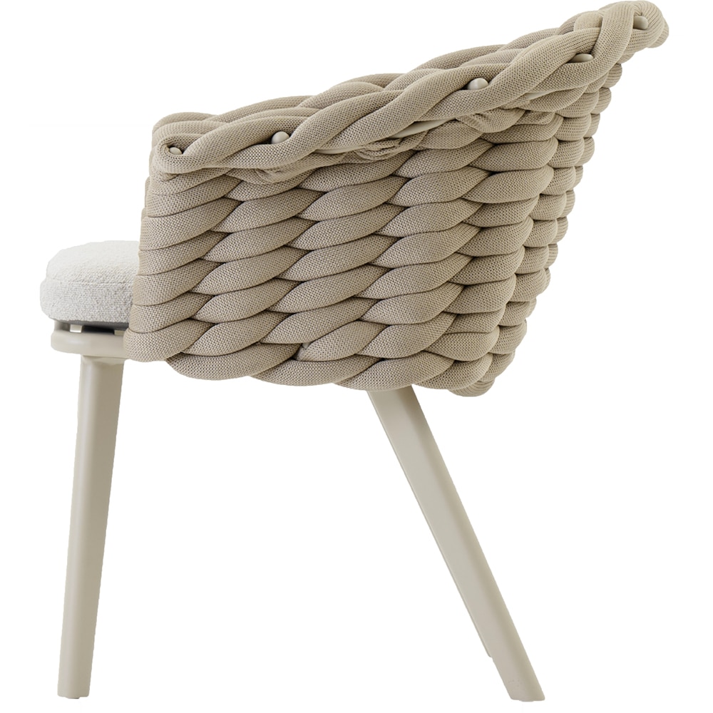 Scaun ARTITURE Scroll 12, 69.5 x 81.5 x 8 cm, camel