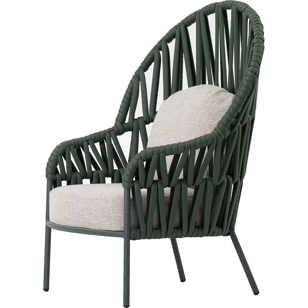 Scaun relaxare ARTITURE Victory 8, 80 x 118 x 10 cm, verde