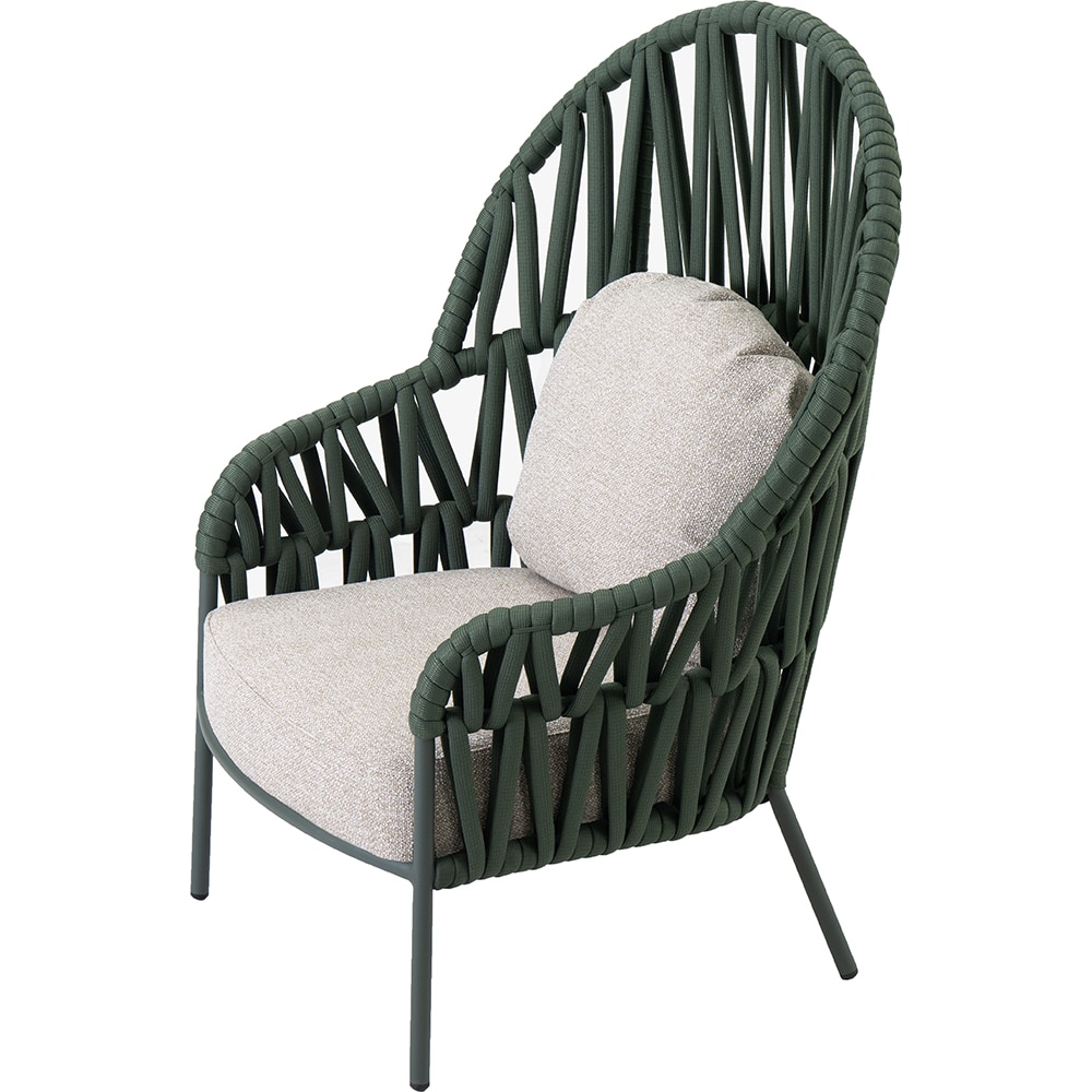 Scaun relaxare ARTITURE Victory 8, 80 x 118 x 10 cm, verde