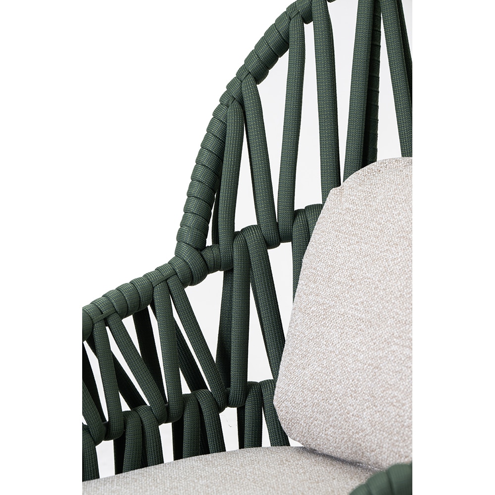 Scaun relaxare ARTITURE Victory 8, 80 x 118 x 10 cm, verde