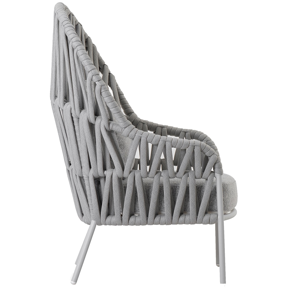 Scaun relaxare ARTITURE Victory 9, 80 x 118 x 10 cm, gri deschis