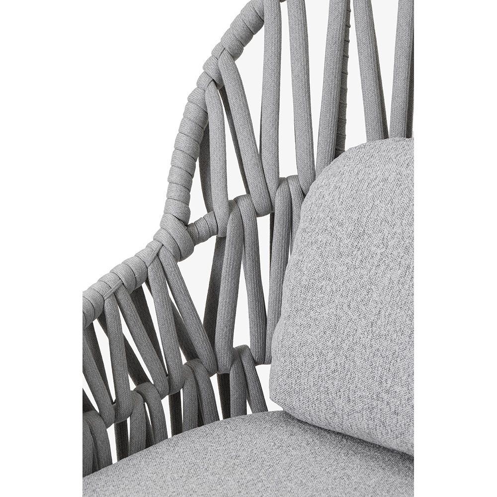 Scaun relaxare ARTITURE Victory 9, 80 x 118 x 10 cm, gri deschis