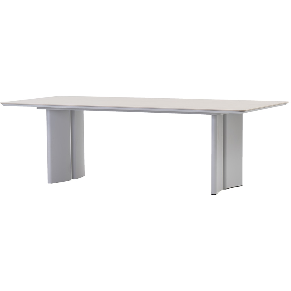 Masa terasa ARTITURE Victory M 12, aluminiu, 240 x 110 x 75 cm, gri deschis