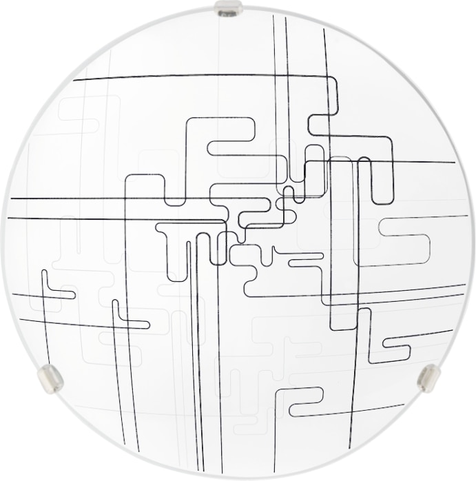 Plafoniera KLAUSEN Petal 40 LY-6011, 15W, E27, Alb