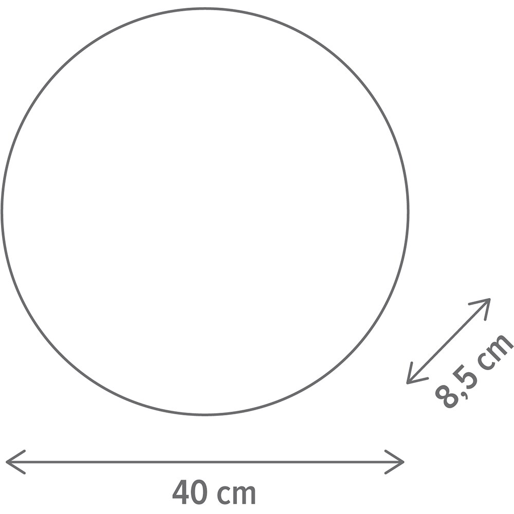 Plafoniera KLAUSEN Leaf 40 LY-6015, 15W, E27, Alb