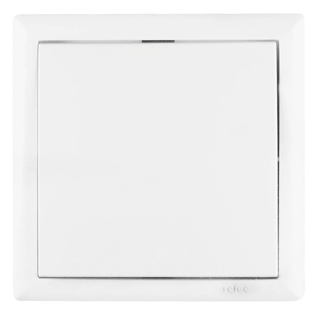 Intrerupator, 1 modul, 10 A, alb  Relee Medias