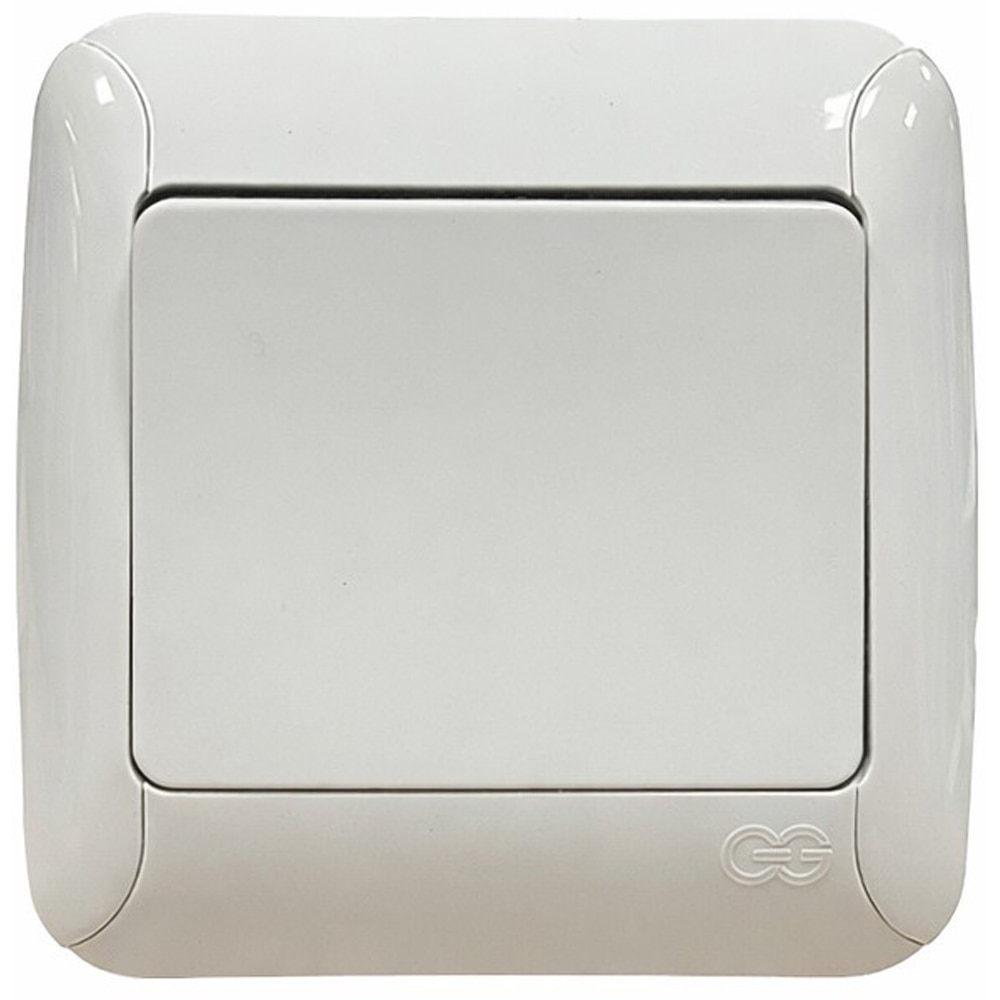 Intrerupator FANTAZI, incastrat, 10A, alb