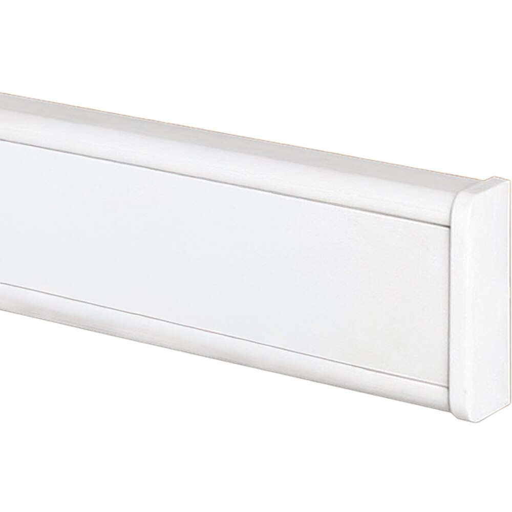 Capac canal cablu VISION, plastic, 100 x 50mm, alb
