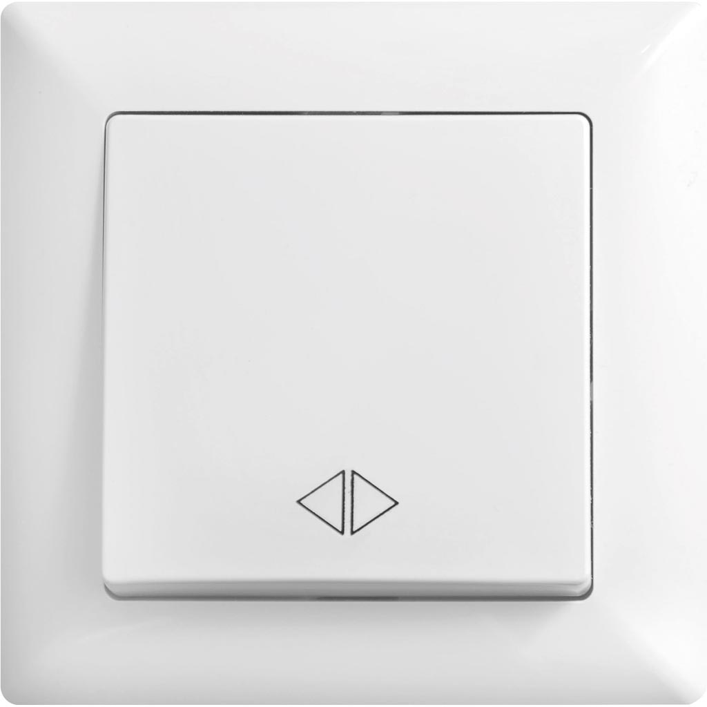 Intrerupator cap cruce, 10 A, 220 V, alb  Gunsan Visage