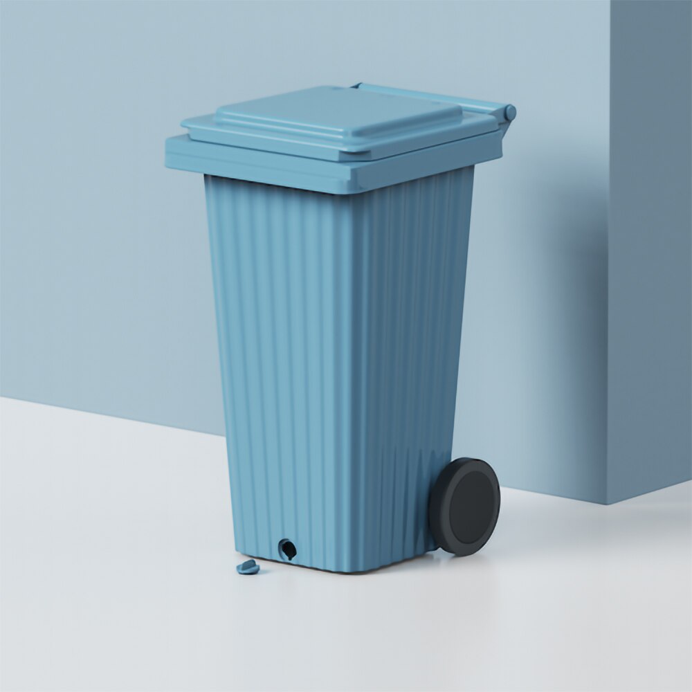 Europubela WAVE, cu evacuare, plastic, 120 l, albastru