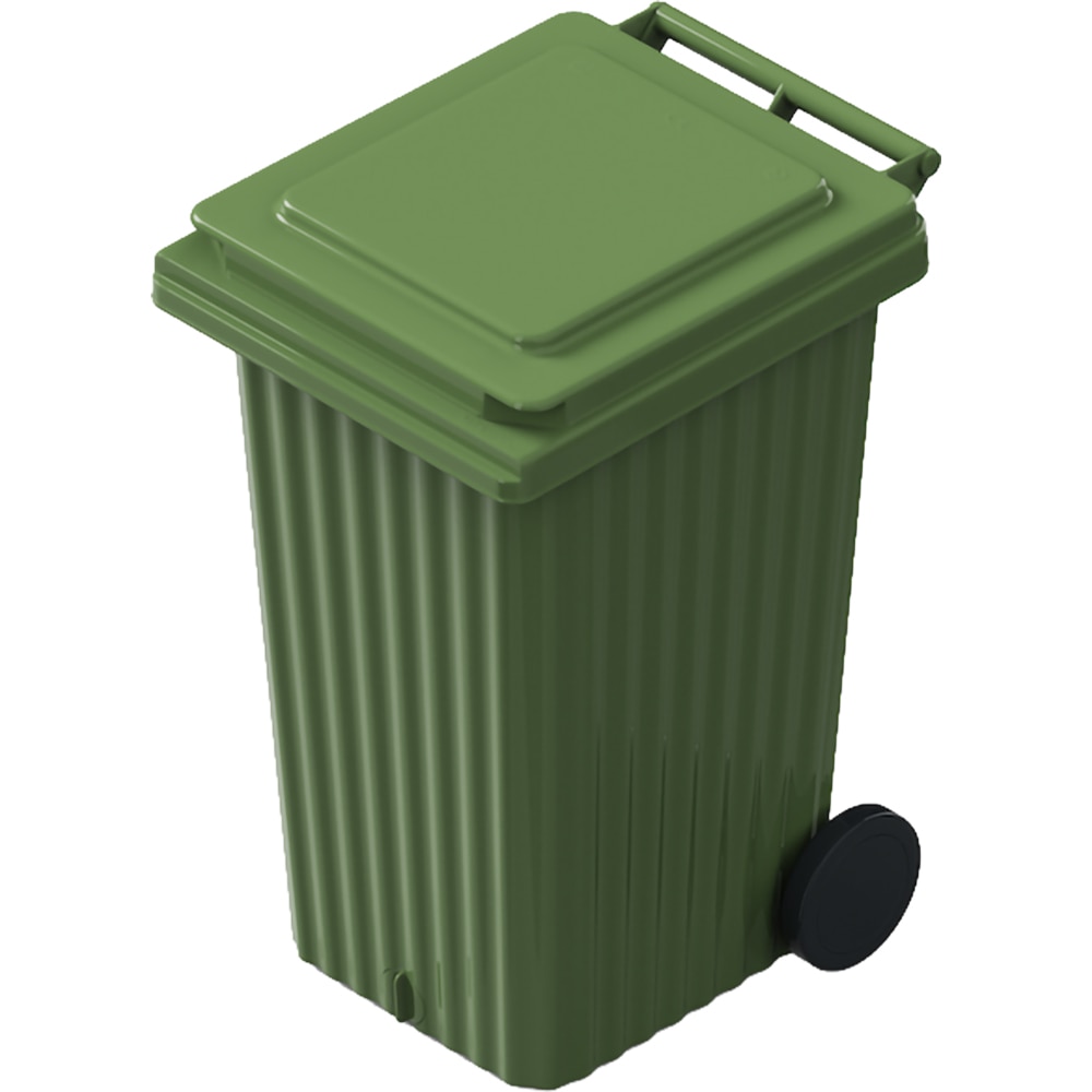 Europubela WAVE, cu evacuare, plastic, 240 l, verde