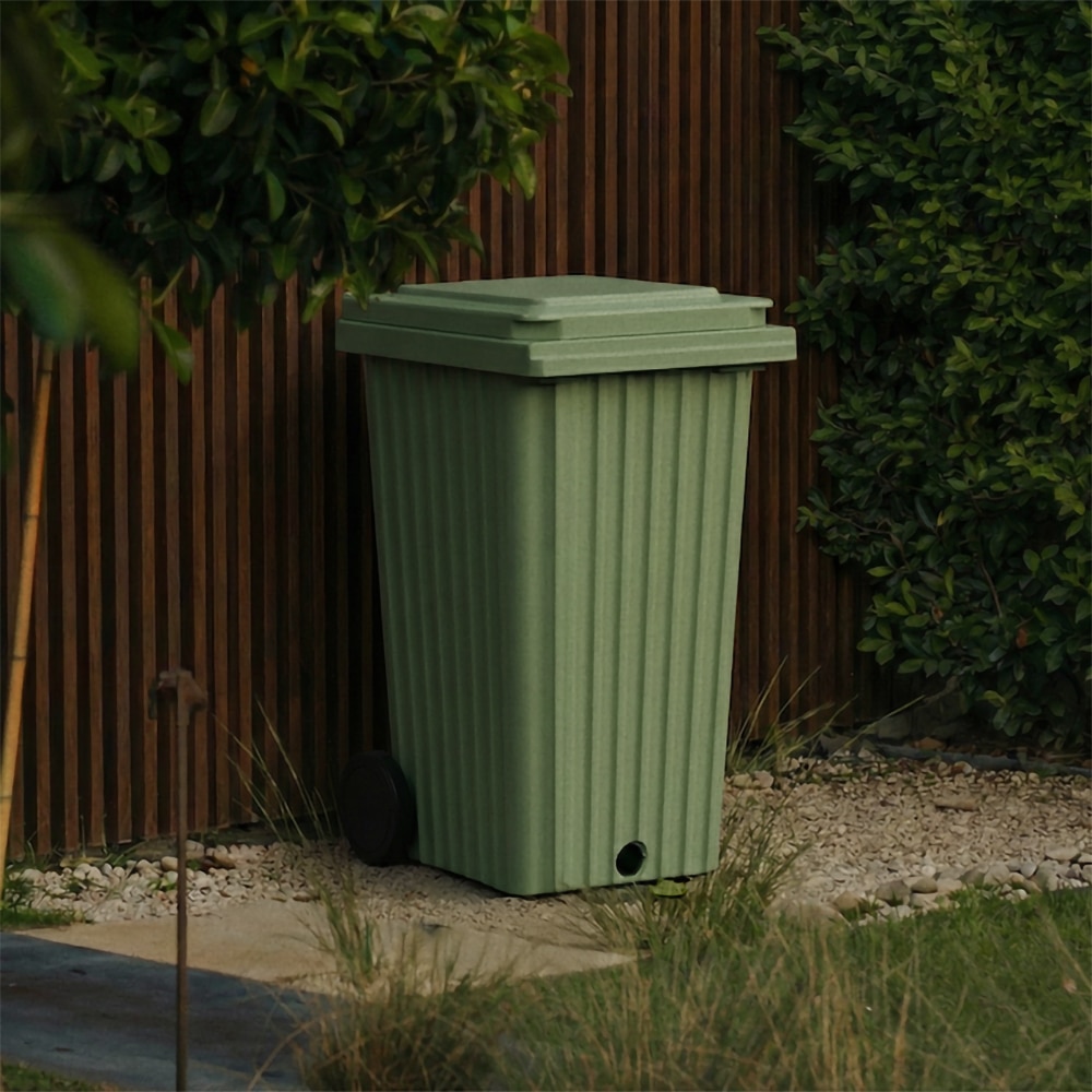 Europubela WAVE, cu evacuare, plastic, 240 l, verde