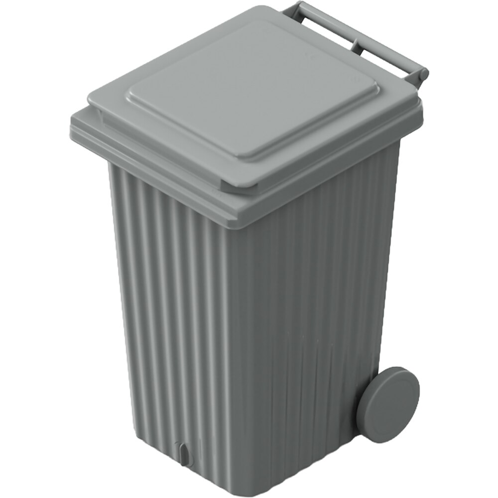 Europubela WAVE, cu evacuare, plastic, 240 l, gri deschis