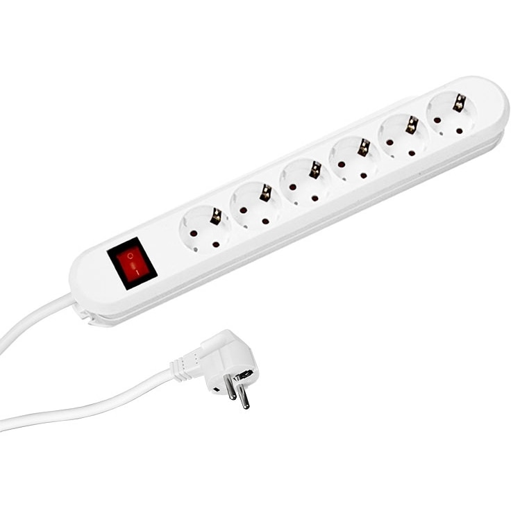 Prelungitor Bachmann 381.251K, 6 prize, 3m, alb