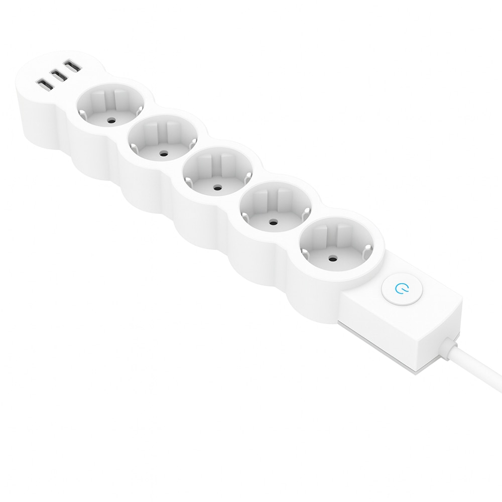 Prelungitor STRAKE 732, 5 prize, 3m, alb