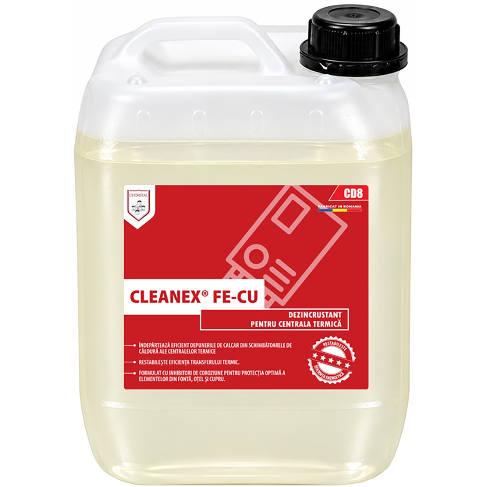 Dezincrustant centrale termice CHEMSTAL Cleanex FE-CU, 5 kg