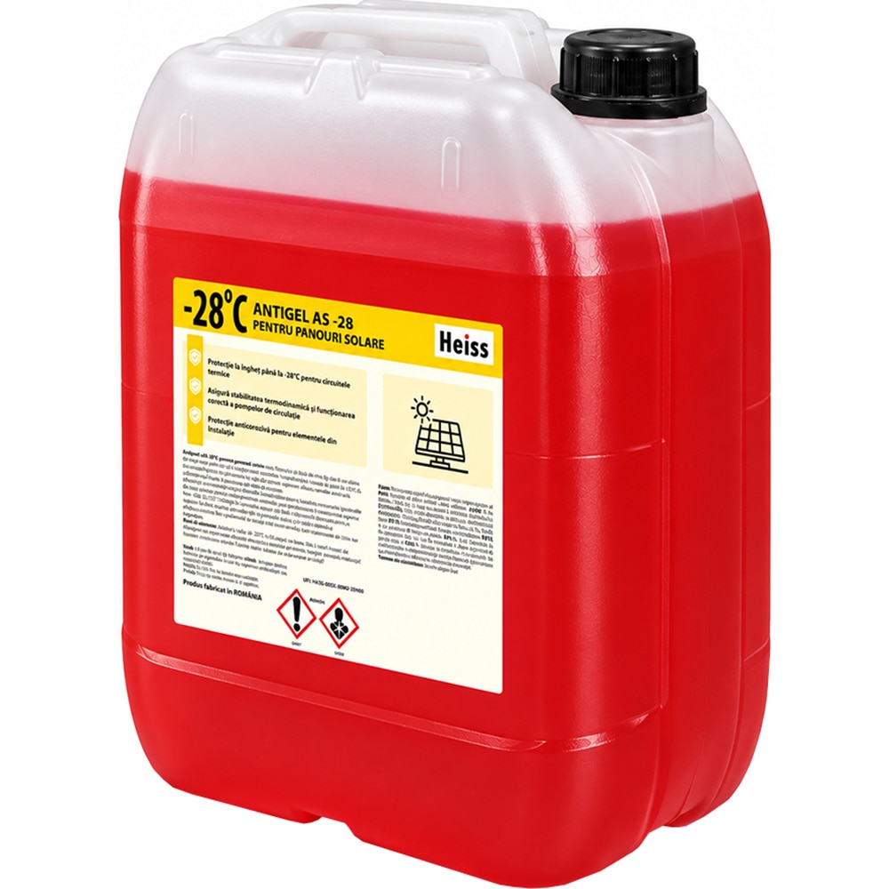 Antigel instalatii solare HEISS AS-28, 10kg, max -28C