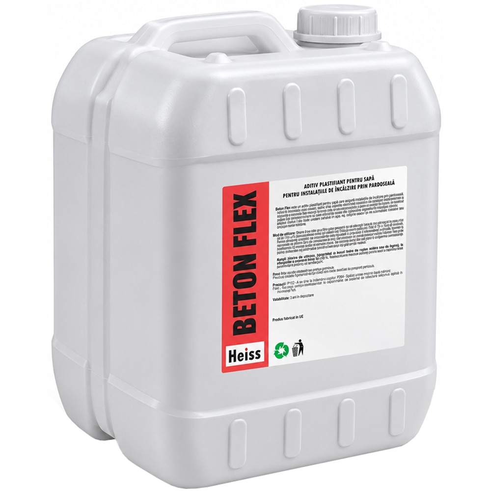 Aditiv plastifiant sapa beton Flex HEISS, 10 kg