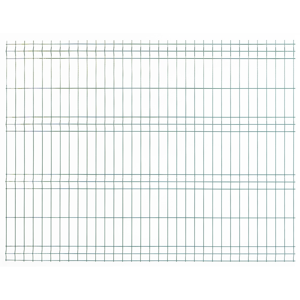 Panou de gard bordurat DIAL, 153 x 201 x 6.25 cm, 4.2 mm, verde