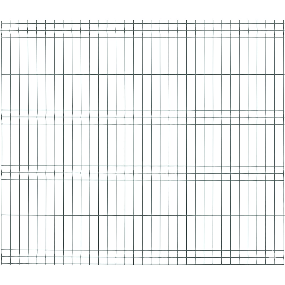 Panou de gard bordurat DIAL, 173 x 201 x 6.25 cm, 4.2 mm, gri
