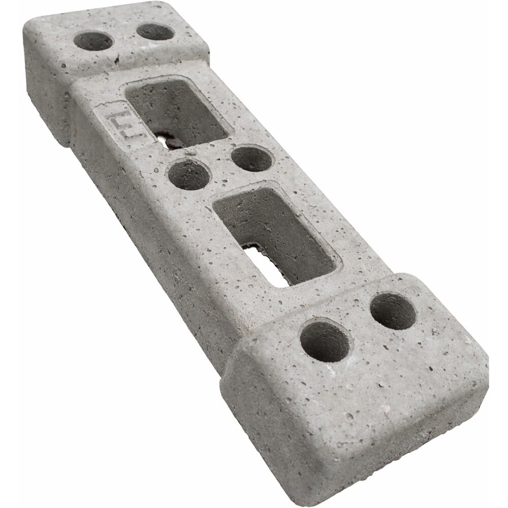 Baza beton suport gard Dial, 70 x 20 cm, gri
