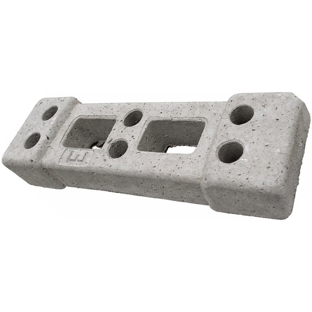 Baza beton suport gard Dial, 70 x 20 cm, gri