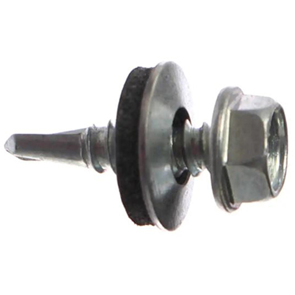 Surub autoforant hexagonal BILKA, 4.8  x 19mm, otel, 250buc, argintiu